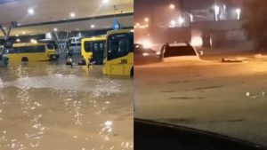 Fotos: Cidades do Norte de SC ficam embaixo d’água após chuva intensa