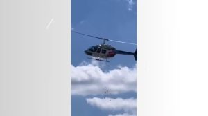 FAB investiga voo de helicóptero que fez ‘chover’ dinheiro em SC