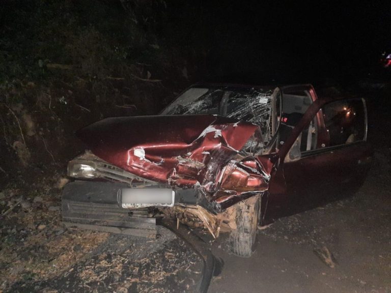 Quatro pessoas feridas em acidente no interior de Capinzal