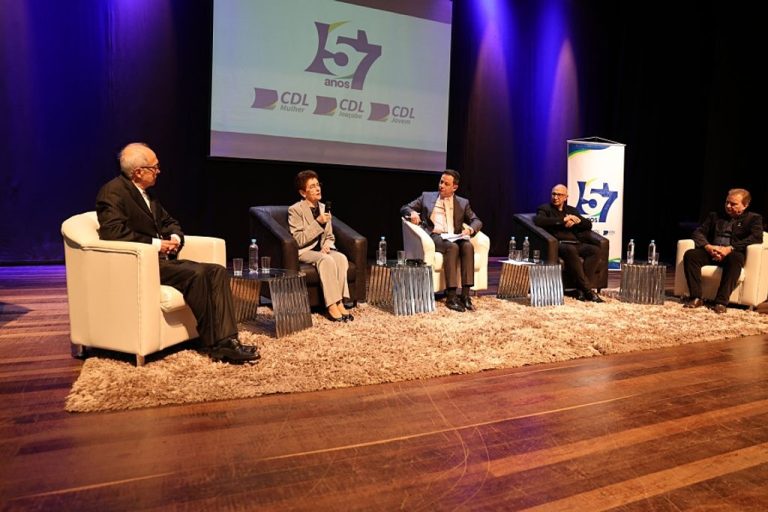 Câmara de Dirigentes Lojistas de Joaçaba celebra 57 anos com 1ª edição do Talk Show Empresarial