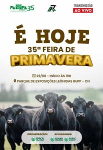Campos Novos inicia temporada de leilões com a realização da 35ª Feira de Primavera