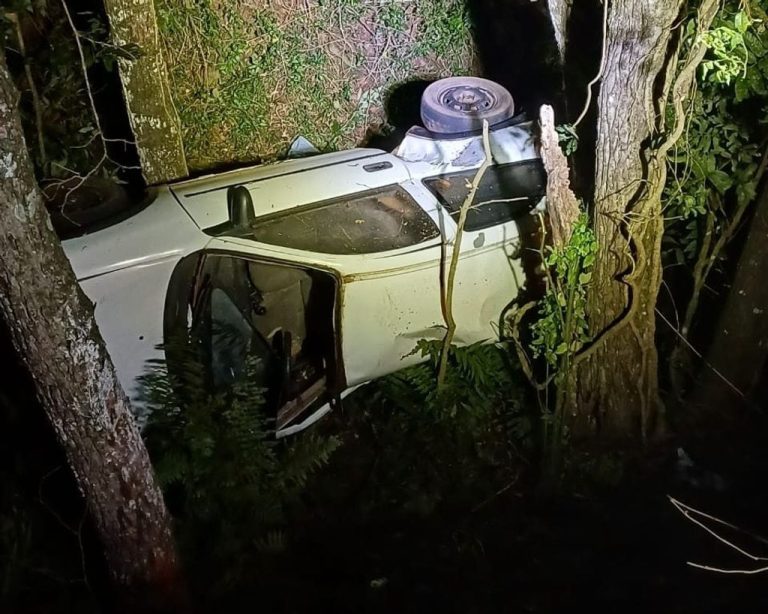 Homem morre após carro sair da pista e colidir em árvore no Oeste