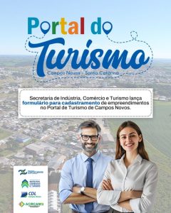 Campos Novos lança cadastro de empresas para novo Portal de Turismo