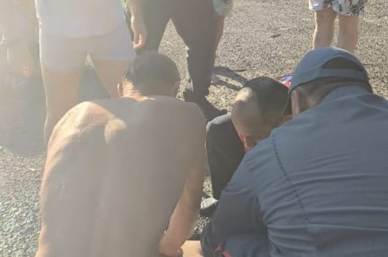 Jovem é socorrido em estado grave após afogamento no Oeste