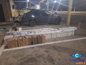 PMRv apreende carga de vinhos estrangeiros avaliada em R$ 63 mil na BR-282
