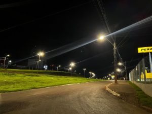 Prefeitura de Chapecó conclui iluminação do acesso para a BR-282