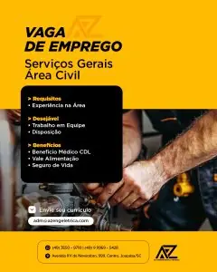 SERVIÇOS GERAIS – ÁREA CIVIL